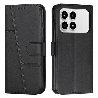 Stitching Calf Texture Buckle Leather Phone Case, For Redmi 15a 5G, For Redmi A7 Pro 4G 171mm, For Redmi Turbo 5 Max / Poco X8 Pro Max 5G, For Redmi Turbo 5 / Poco X8 Pro 5G, For Redmi Note 15 Pro+ 5G Global 163.3mm, For Redmi Note 15 4G / 5G Global 16...