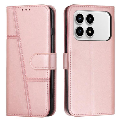 Stitching Calf Texture Buckle Leather Phone Case, For Redmi 15a 5G, For Redmi A7 Pro 4G 171mm, For Redmi Turbo 5 Max / Poco X8 Pro Max 5G, For Redmi Turbo 5 / Poco X8 Pro 5G, For Redmi Note 15 Pro+ 5G Global 163.3mm, For Redmi Note 15 4G / 5G Global 16...
