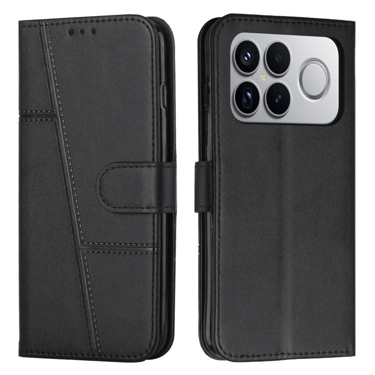 Stitching Calf Texture Buckle Leather Phone Case, For Redmi 15a 5G, For Redmi A7 Pro 4G 171mm, For Redmi Turbo 5 Max / Poco X8 Pro Max 5G, For Redmi Turbo 5 / Poco X8 Pro 5G, For Redmi Note 15 Pro+ 5G Global 163.3mm, For Redmi Note 15 4G / 5G Global 16...