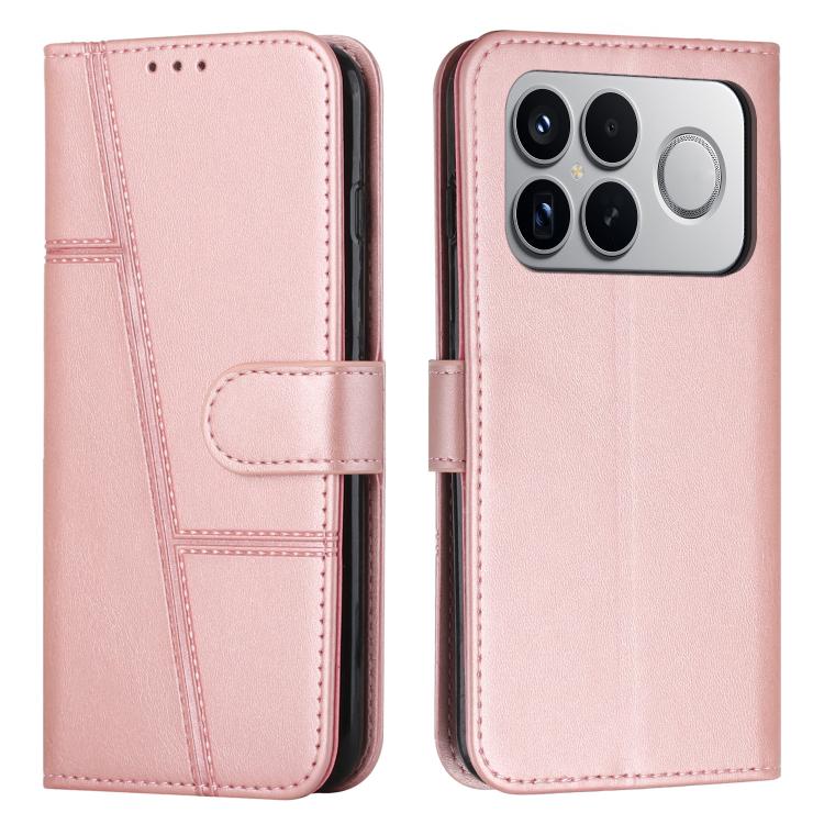 Stitching Calf Texture Buckle Leather Phone Case, For Redmi 15a 5G, For Redmi A7 Pro 4G 171mm, For Redmi Turbo 5 Max / Poco X8 Pro Max 5G, For Redmi Turbo 5 / Poco X8 Pro 5G, For Redmi Note 15 Pro+ 5G Global 163.3mm, For Redmi Note 15 4G / 5G Global 16...