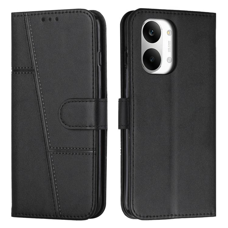 Stitching Calf Texture Buckle Leather Phone Case, For Redmi Note 17 Pro 5G Global 163mm, For Redmi Note 17 Pro+ 5G Global 163mm, For Redmi 17 5G / 4G Global 170mm, For Redmi Note 17 4G Global 171mm, For Redmi 15a 5G, For Redmi A7 Pro 4G 171mm          ...
