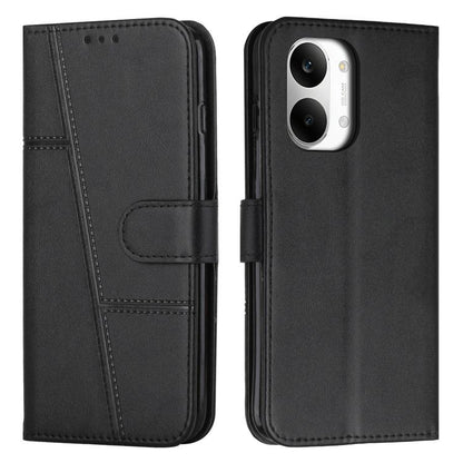 Stitching Calf Texture Buckle Leather Phone Case, For Redmi Note 17 Pro 5G Global 163mm, For Redmi Note 17 Pro+ 5G Global 163mm, For Redmi 17 5G / 4G Global 170mm, For Redmi Note 17 4G Global 171mm, For Redmi 15a 5G, For Redmi A7 Pro 4G 171mm          ...
