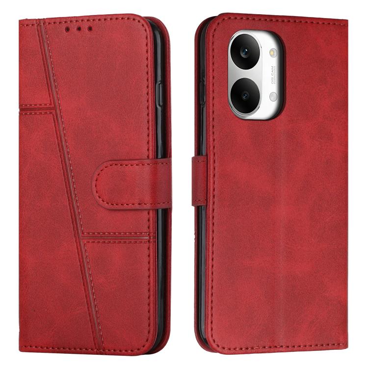 Stitching Calf Texture Buckle Leather Phone Case, For Redmi Note 17 Pro 5G Global 163mm, For Redmi Note 17 Pro+ 5G Global 163mm, For Redmi 17 5G / 4G Global 170mm, For Redmi Note 17 4G Global 171mm, For Redmi 15a 5G, For Redmi A7 Pro 4G 171mm          ...