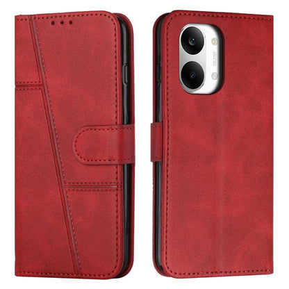 Stitching Calf Texture Buckle Leather Phone Case, For Redmi Note 17 Pro 5G Global 163mm, For Redmi Note 17 Pro+ 5G Global 163mm, For Redmi 17 5G / 4G Global 170mm, For Redmi Note 17 4G Global 171mm, For Redmi 15a 5G, For Redmi A7 Pro 4G 171mm          ...