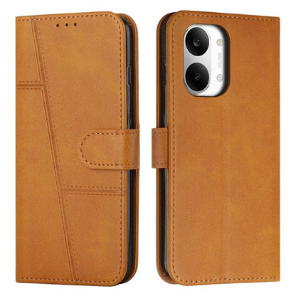 Stitching Calf Texture Buckle Leather Phone Case, For Redmi 15a 5G, For Redmi A7 Pro 4G 171mm, For Redmi Turbo 5 Max / Poco X8 Pro Max 5G, For Redmi Turbo 5 / Poco X8 Pro 5G, For Redmi Note 15 Pro+ 5G Global 163.3mm, For Redmi Note 15 4G / 5G Global 16...