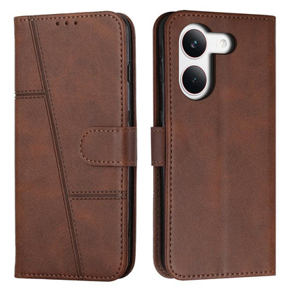 Stitching Calf Texture Buckle Leather Phone Case, For Redmi 15a 5G, For Redmi A7 Pro 4G 171mm, For Redmi Turbo 5 Max / Poco X8 Pro Max 5G, For Redmi Turbo 5 / Poco X8 Pro 5G, For Redmi Note 15 Pro+ 5G Global 163.3mm, For Redmi Note 15 4G / 5G Global 16...