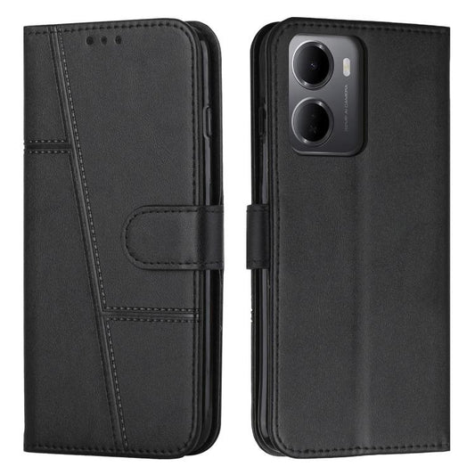 Stitching Calf Texture Buckle Leather Phone Case, For Redmi 15a 5G, For Redmi A7 Pro 4G 171mm, For Redmi Turbo 5 Max / Poco X8 Pro Max 5G, For Redmi Turbo 5 / Poco X8 Pro 5G, For Redmi Note 15 Pro+ 5G Global 163.3mm, For Redmi Note 15 4G / 5G Global 16...