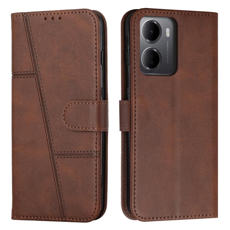 Stitching Calf Texture Buckle Leather Phone Case, For Redmi 15a 5G, For Redmi A7 Pro 4G 171mm, For Redmi Turbo 5 Max / Poco X8 Pro Max 5G, For Redmi Turbo 5 / Poco X8 Pro 5G, For Redmi Note 15 Pro+ 5G Global 163.3mm, For Redmi Note 15 4G / 5G Global 16...