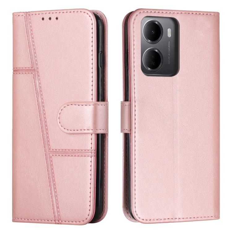Stitching Calf Texture Buckle Leather Phone Case, For Redmi 15a 5G, For Redmi A7 Pro 4G 171mm, For Redmi Turbo 5 Max / Poco X8 Pro Max 5G, For Redmi Turbo 5 / Poco X8 Pro 5G, For Redmi Note 15 Pro+ 5G Global 163.3mm, For Redmi Note 15 4G / 5G Global 16...