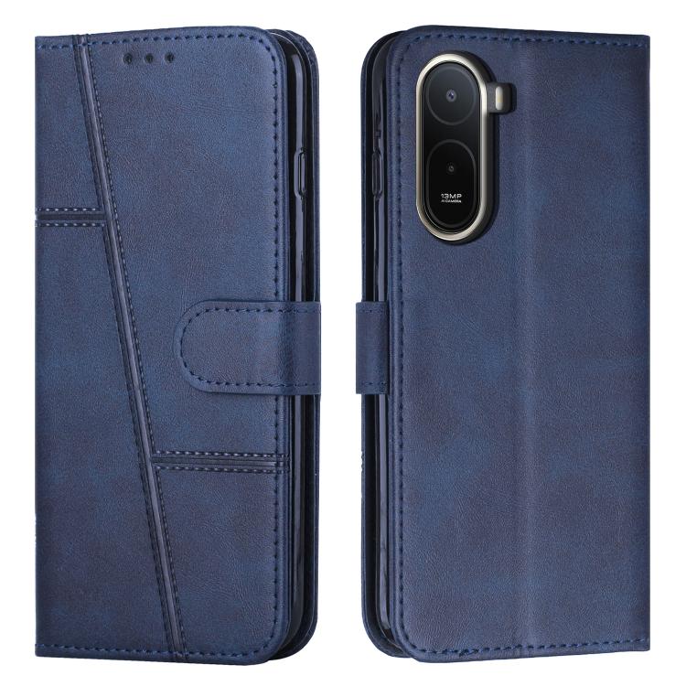 Stitching Calf Texture Buckle Leather Phone Case, For Redmi 15a 5G, For Redmi A7 Pro 4G 171mm, For Redmi Turbo 5 Max / Poco X8 Pro Max 5G, For Redmi Turbo 5 / Poco X8 Pro 5G, For Redmi Note 15 Pro+ 5G Global 163.3mm, For Redmi Note 15 4G / 5G Global 16...