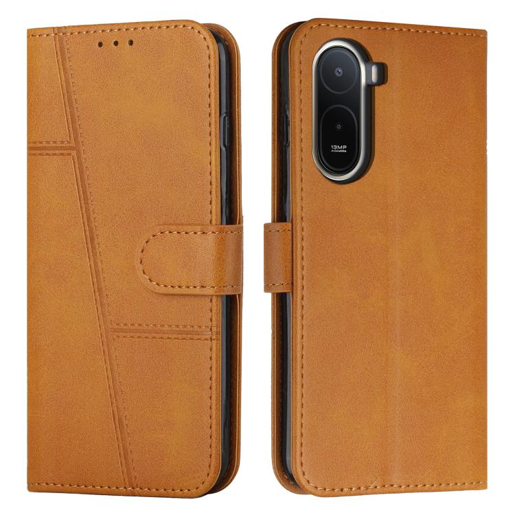 Stitching Calf Texture Buckle Leather Phone Case, For Redmi 15a 5G, For Redmi A7 Pro 4G 171mm, For Redmi Turbo 5 Max / Poco X8 Pro Max 5G, For Redmi Turbo 5 / Poco X8 Pro 5G, For Redmi Note 15 Pro+ 5G Global 163.3mm, For Redmi Note 15 4G / 5G Global 16...