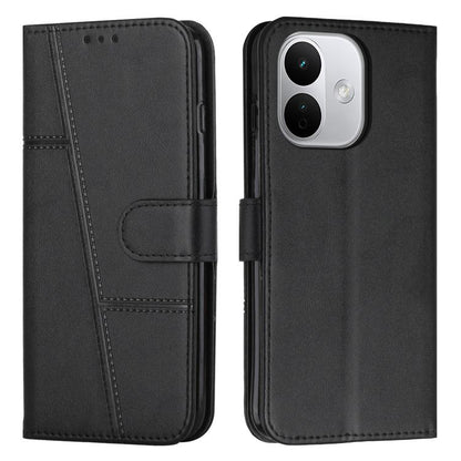 Stitching Calf Texture Buckle Leather Phone Case, For Redmi Note 17 Pro 5G Global 163mm, For Redmi Note 17 Pro+ 5G Global 163mm, For Redmi 17 5G / 4G Global 170mm, For Redmi Note 17 4G Global 171mm, For Redmi 15a 5G, For Redmi A7 Pro 4G 171mm          ...