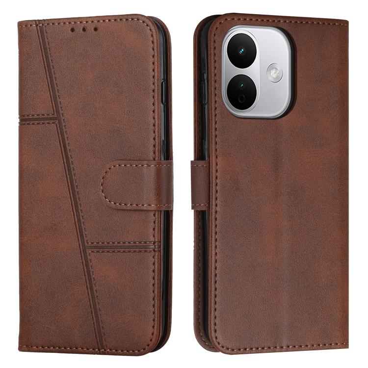 Stitching Calf Texture Buckle Leather Phone Case, For Redmi Note 17 Pro 5G Global 163mm, For Redmi Note 17 Pro+ 5G Global 163mm, For Redmi 17 5G / 4G Global 170mm, For Redmi Note 17 4G Global 171mm, For Redmi 15a 5G, For Redmi A7 Pro 4G 171mm          ...
