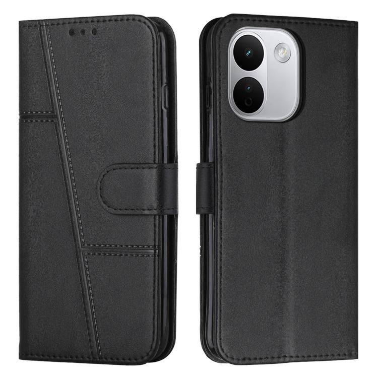 Stitching Calf Texture Buckle Leather Phone Case, For Redmi Note 17 Pro 5G Global 163mm, For Redmi Note 17 Pro+ 5G Global 163mm, For Redmi 17 5G / 4G Global 170mm, For Redmi Note 17 4G Global 171mm, For Redmi 15a 5G, For Redmi A7 Pro 4G 171mm          ...