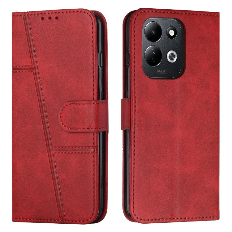 Stitching Calf Texture Buckle Leather Phone Case, For Redmi Note 17 Pro 5G Global 163mm, For Redmi Note 17 Pro+ 5G Global 163mm, For Redmi 17 5G / 4G Global 170mm, For Redmi Note 17 4G Global 171mm, For Redmi 15a 5G, For Redmi A7 Pro 4G 171mm          ...