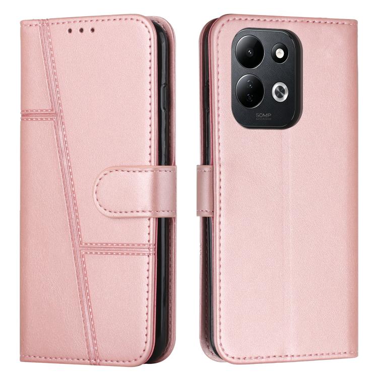 Stitching Calf Texture Buckle Leather Phone Case, For Redmi Note 17 Pro 5G Global 163mm, For Redmi Note 17 Pro+ 5G Global 163mm, For Redmi 17 5G / 4G Global 170mm, For Redmi Note 17 4G Global 171mm, For Redmi 15a 5G, For Redmi A7 Pro 4G 171mm          ...