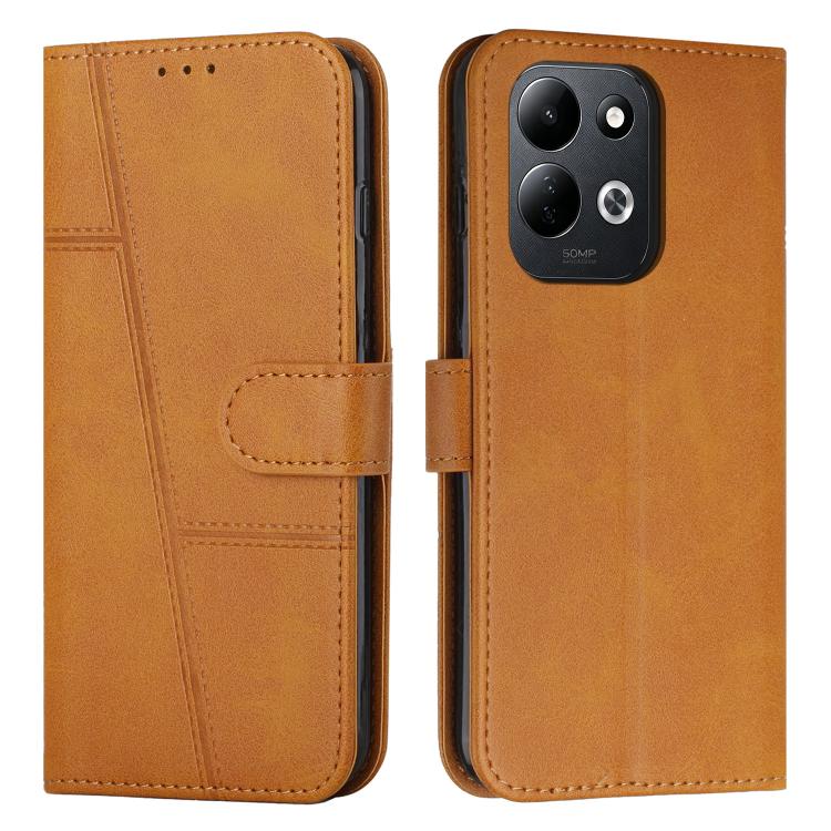 Stitching Calf Texture Buckle Leather Phone Case, For Redmi Note 17 Pro 5G Global 163mm, For Redmi Note 17 Pro+ 5G Global 163mm, For Redmi 17 5G / 4G Global 170mm, For Redmi Note 17 4G Global 171mm, For Redmi 15a 5G, For Redmi A7 Pro 4G 171mm          ...