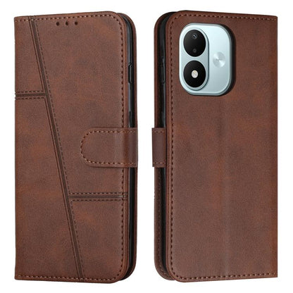 Stitching Calf Texture Buckle Leather Phone Case, For Redmi Note 17 Pro 5G Global 163mm, For Redmi Note 17 Pro+ 5G Global 163mm, For Redmi 17 5G / 4G Global 170mm, For Redmi Note 17 4G Global 171mm, For Redmi 15a 5G, For Redmi A7 Pro 4G 171mm          ...