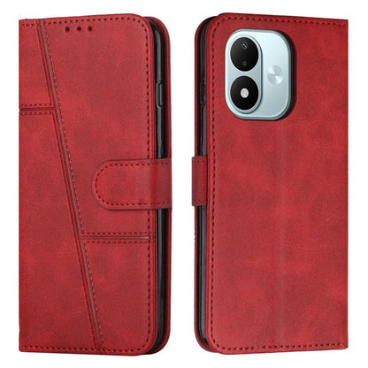 Stitching Calf Texture Buckle Leather Phone Case, For Redmi Note 17 Pro 5G Global 163mm, For Redmi Note 17 Pro+ 5G Global 163mm, For Redmi 17 5G / 4G Global 170mm, For Redmi Note 17 4G Global 171mm, For Redmi 15a 5G, For Redmi A7 Pro 4G 171mm          ...