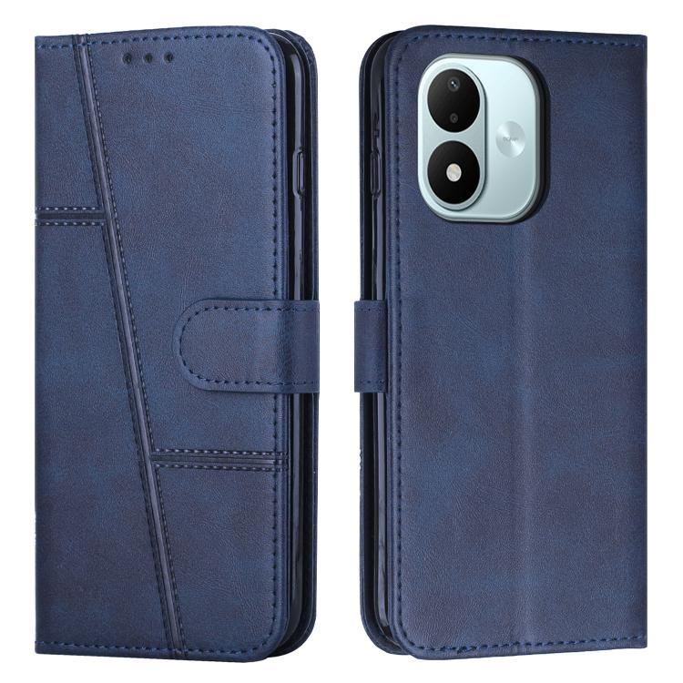Stitching Calf Texture Buckle Leather Phone Case, For Redmi Note 17 Pro 5G Global 163mm, For Redmi Note 17 Pro+ 5G Global 163mm, For Redmi 17 5G / 4G Global 170mm, For Redmi Note 17 4G Global 171mm, For Redmi 15a 5G, For Redmi A7 Pro 4G 171mm          ...