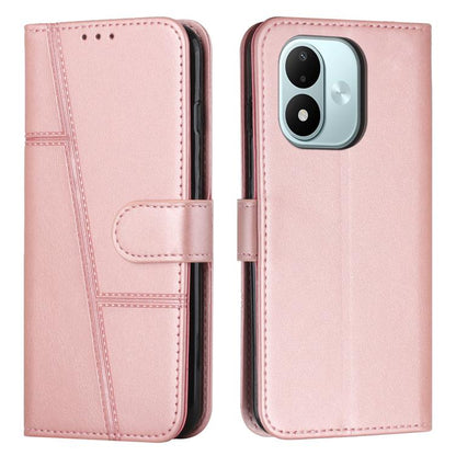 Stitching Calf Texture Buckle Leather Phone Case, For Redmi Note 17 Pro 5G Global 163mm, For Redmi Note 17 Pro+ 5G Global 163mm, For Redmi 17 5G / 4G Global 170mm, For Redmi Note 17 4G Global 171mm, For Redmi 15a 5G, For Redmi A7 Pro 4G 171mm          ...