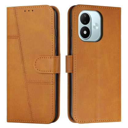 Stitching Calf Texture Buckle Leather Phone Case, For Redmi Note 17 Pro 5G Global 163mm, For Redmi Note 17 Pro+ 5G Global 163mm, For Redmi 17 5G / 4G Global 170mm, For Redmi Note 17 4G Global 171mm, For Redmi 15a 5G, For Redmi A7 Pro 4G 171mm          ...