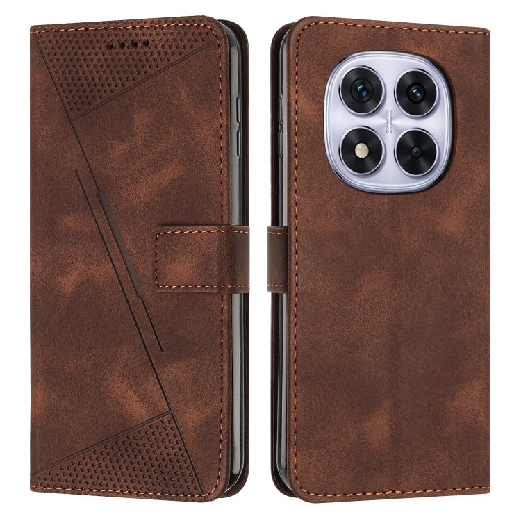 Dream Triangle Leather Phone Case with Lanyard, For Redmi Note 14 Pro 5G Global, For Redmi Turbo 4 / Xiaomi Poco X7 Pro, For Redmi K80 / K80 Pro, For Redmi Note 14 4G 163.25mm, For Redmi Note 14 5G Global