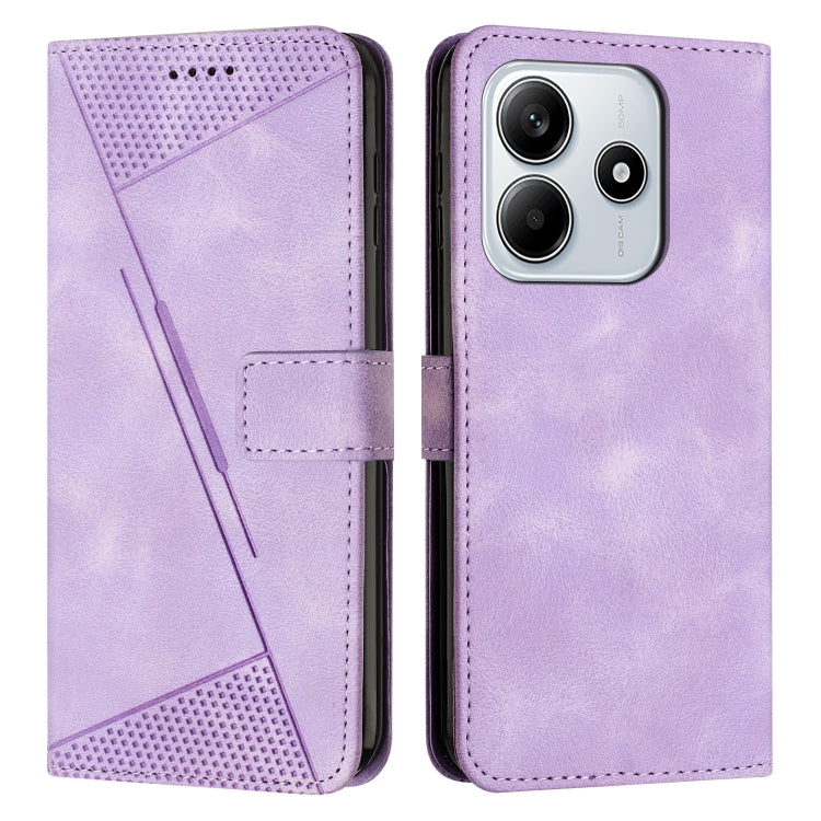 Dream Triangle Leather Phone Case with Lanyard, For Redmi Note 14 Pro 5G Global, For Redmi Turbo 4 / Xiaomi Poco X7 Pro, For Redmi K80 / K80 Pro, For Redmi Note 14 4G 163.25mm, For Redmi Note 14 5G Global
