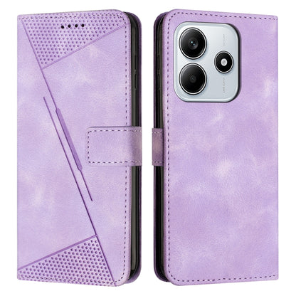 Dream Triangle Leather Phone Case with Lanyard, For Redmi Note 14 Pro 5G Global, For Redmi Turbo 4 / Xiaomi Poco X7 Pro, For Redmi K80 / K80 Pro, For Redmi Note 14 4G 163.25mm, For Redmi Note 14 5G Global