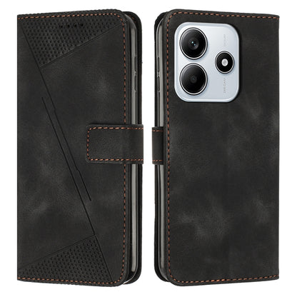 Dream Triangle Leather Phone Case with Lanyard, For Redmi Note 14 Pro 5G Global, For Redmi Turbo 4 / Xiaomi Poco X7 Pro, For Redmi K80 / K80 Pro, For Redmi Note 14 4G 163.25mm, For Redmi Note 14 5G Global