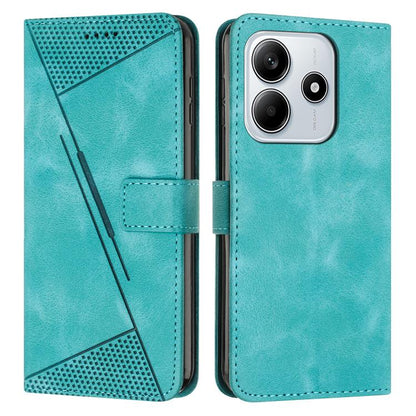 Dream Triangle Leather Phone Case with Lanyard, For Redmi Note 14 Pro 5G Global, For Redmi Turbo 4 / Xiaomi Poco X7 Pro, For Redmi K80 / K80 Pro, For Redmi Note 14 4G 163.25mm, For Redmi Note 14 5G Global