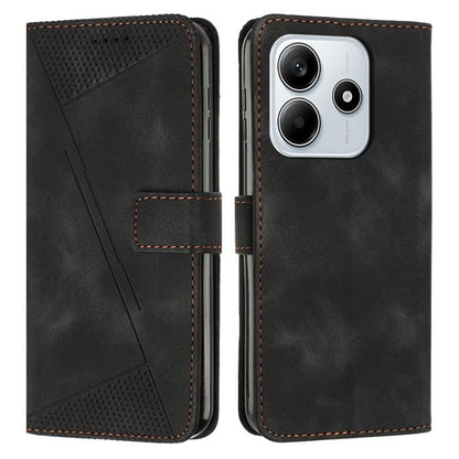 Dream Triangle Leather Phone Case with Lanyard, For Redmi Note 14 Pro 5G Global, For Redmi Turbo 4 / Xiaomi Poco X7 Pro, For Redmi K80 / K80 Pro, For Redmi Note 14 4G 163.25mm, For Redmi Note 14 5G Global