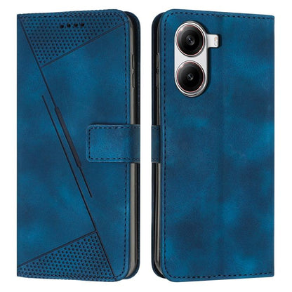 Dream Triangle Leather Phone Case with Lanyard, For Redmi Note 14 Pro 5G Global, For Redmi Turbo 4 / Xiaomi Poco X7 Pro, For Redmi K80 / K80 Pro, For Redmi Note 14 4G 163.25mm, For Redmi Note 14 5G Global