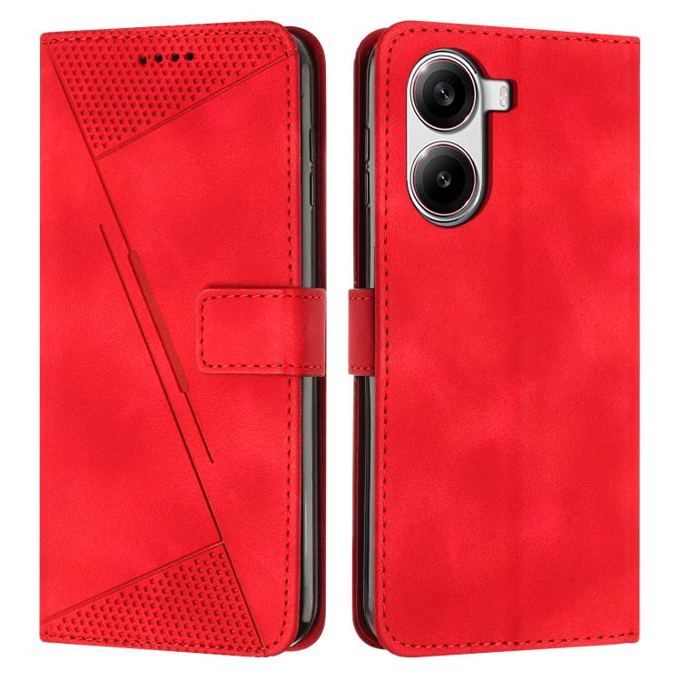 Dream Triangle Leather Phone Case with Lanyard, For Redmi Note 14 Pro 5G Global, For Redmi Turbo 4 / Xiaomi Poco X7 Pro, For Redmi K80 / K80 Pro, For Redmi Note 14 4G 163.25mm, For Redmi Note 14 5G Global
