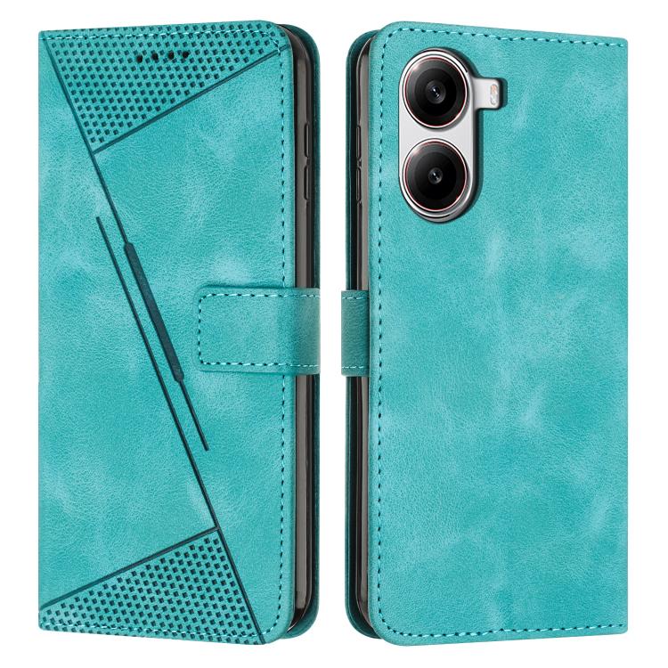 Dream Triangle Leather Phone Case with Lanyard, For Redmi Note 14 Pro 5G Global, For Redmi Turbo 4 / Xiaomi Poco X7 Pro, For Redmi K80 / K80 Pro, For Redmi Note 14 4G 163.25mm, For Redmi Note 14 5G Global