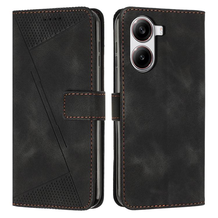 Dream Triangle Leather Phone Case with Lanyard, For Redmi Note 14 Pro 5G Global, For Redmi Turbo 4 / Xiaomi Poco X7 Pro, For Redmi K80 / K80 Pro, For Redmi Note 14 4G 163.25mm, For Redmi Note 14 5G Global