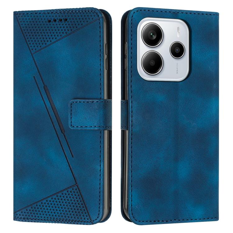 Dream Triangle Leather Phone Case with Lanyard, For Redmi 15 5G / 4G EU 171mm, For Redmi 15C 5G / 4G Global 171mm, For Redmi A5 4G 171.7mm / Poco C71, For Redmi Note 14 4G 164.84mm, For Redmi Note 14 Pro 5G Global, For Redmi Turbo 4 / Xiaomi Poco X7 Pr...