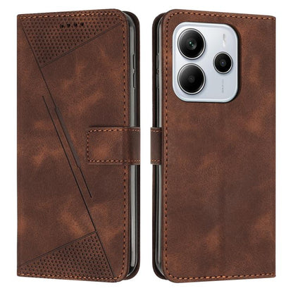 Dream Triangle Leather Phone Case with Lanyard, For Redmi 15 5G / 4G EU 171mm, For Redmi 15C 5G / 4G Global 171mm, For Redmi A5 4G 171.7mm / Poco C71, For Redmi Note 14 4G 164.84mm, For Redmi Note 14 Pro 5G Global, For Redmi Turbo 4 / Xiaomi Poco X7 Pr...