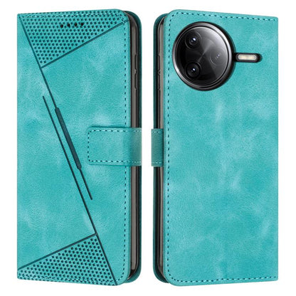 Dream Triangle Leather Phone Case with Lanyard, For Redmi Note 14 Pro 5G Global, For Redmi Turbo 4 / Xiaomi Poco X7 Pro, For Redmi K80 / K80 Pro, For Redmi Note 14 4G 163.25mm, For Redmi Note 14 5G Global