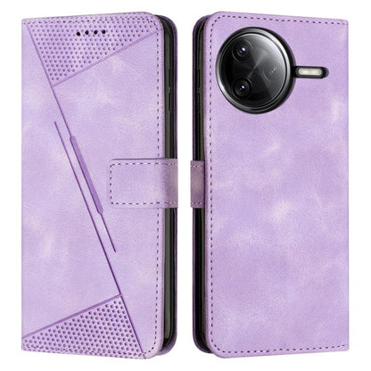 Dream Triangle Leather Phone Case with Lanyard, For Redmi Note 14 Pro 5G Global, For Redmi Turbo 4 / Xiaomi Poco X7 Pro, For Redmi K80 / K80 Pro, For Redmi Note 14 4G 163.25mm, For Redmi Note 14 5G Global