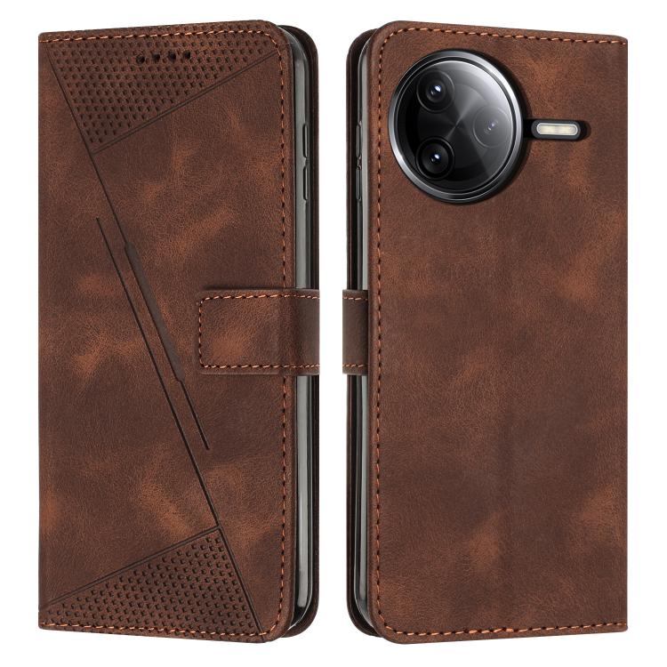 Dream Triangle Leather Phone Case with Lanyard, For Redmi Note 14 Pro 5G Global, For Redmi Turbo 4 / Xiaomi Poco X7 Pro, For Redmi K80 / K80 Pro, For Redmi Note 14 4G 163.25mm, For Redmi Note 14 5G Global