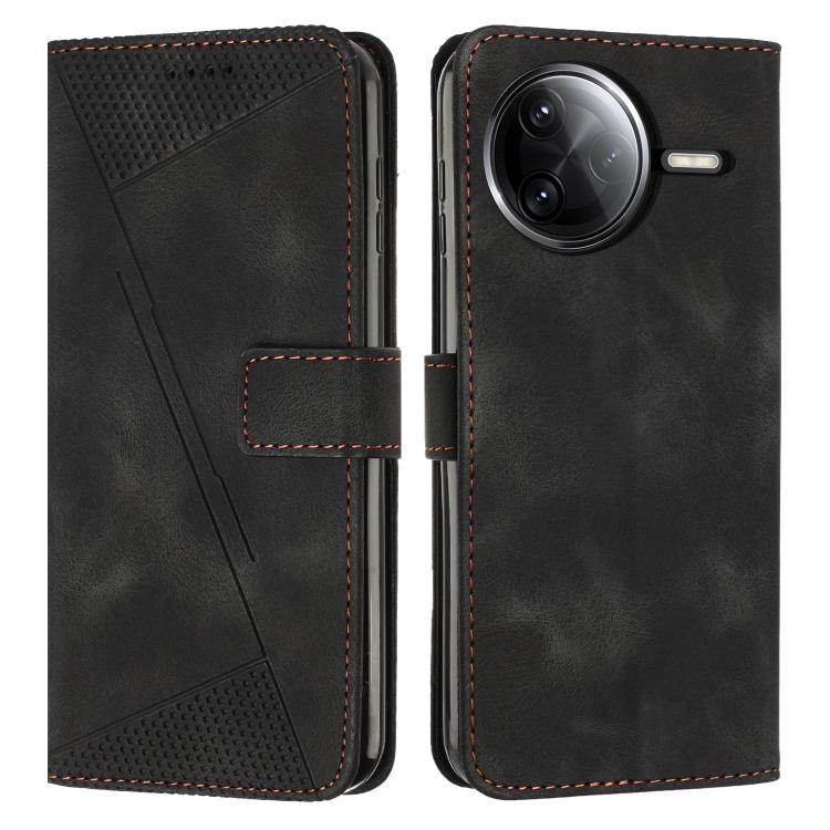 Dream Triangle Leather Phone Case with Lanyard, For Redmi Note 14 Pro 5G Global, For Redmi Turbo 4 / Xiaomi Poco X7 Pro, For Redmi K80 / K80 Pro, For Redmi Note 14 4G 163.25mm, For Redmi Note 14 5G Global