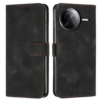 Dream Triangle Leather Phone Case with Lanyard, For Redmi Note 14 Pro 5G Global, For Redmi Turbo 4 / Xiaomi Poco X7 Pro, For Redmi K80 / K80 Pro, For Redmi Note 14 4G 163.25mm, For Redmi Note 14 5G Global