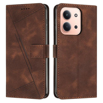 Dream Triangle Leather Phone Case with Lanyard, For Redmi 15 5G / 4G EU 171mm, For Redmi 15C 5G / 4G Global 171mm, For Redmi A5 4G 171.7mm / Poco C71, For Redmi Note 14 4G 164.84mm, For Redmi Note 14 Pro 5G Global, For Redmi Turbo 4 / Xiaomi Poco X7 Pr...