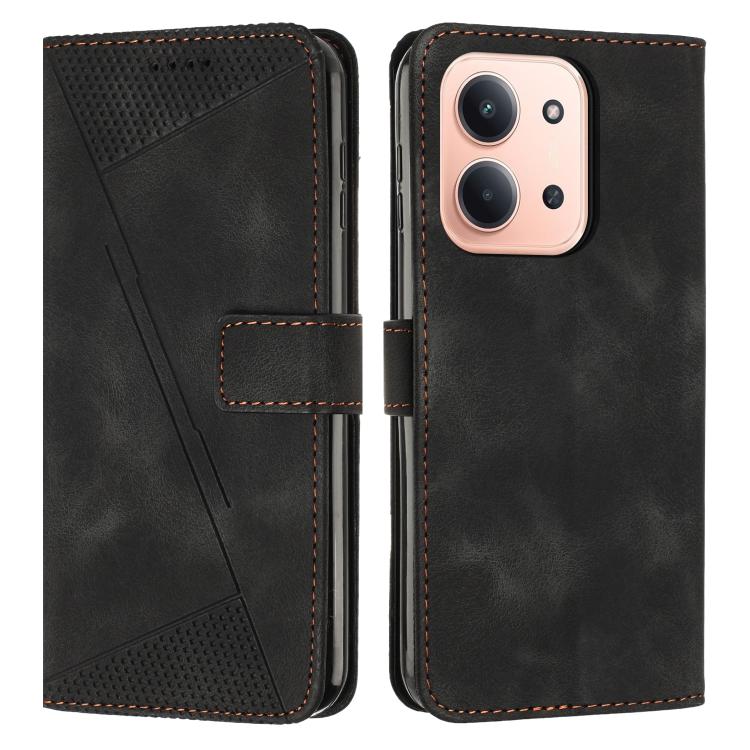 Dream Triangle Leather Phone Case with Lanyard, For Redmi 15 5G / 4G EU 171mm, For Redmi 15C 5G / 4G Global 171mm, For Redmi A5 4G 171.7mm / Poco C71, For Redmi Note 14 4G 164.84mm, For Redmi Note 14 Pro 5G Global, For Redmi Turbo 4 / Xiaomi Poco X7 Pr...
