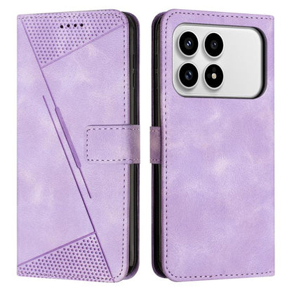 Dream Triangle Leather Phone Case with Lanyard, For Redmi 15a 5G, For Redmi A7 Pro 4G 171mm, For Redmi Turbo 5 Max / Poco X8 Pro Max 5G, For Redmi Turbo 5 / Poco X8 Pro 5G, For Redmi Note 15 Pro+ 5G Global 163.3mm, For Redmi Note 15 4G / 5G Global 164m...