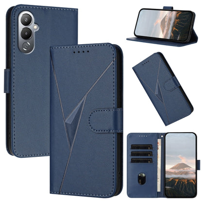 Triangle Pattern Buckle Clasp Leather Phone Case, For Tecno Camon 20 Premier, For Tecno Camon 20 / Camon 20 Pro 4G, For Tecno Spark 10C, For Tecno Spark 10 4G, For Tecno Spark Go 2023, For Tecno Spark 10 Pro, For Tecno Pova 4, For Tecno Pova 2