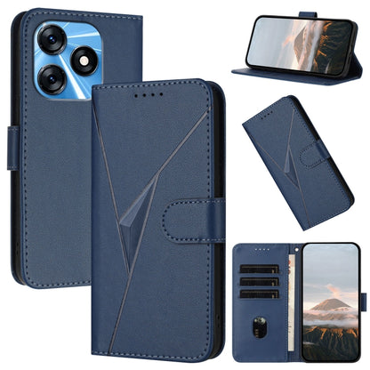 Triangle Pattern Buckle Clasp Leather Phone Case, For Tecno Camon 20 Premier, For Tecno Camon 20 / Camon 20 Pro 4G, For Tecno Spark 10C, For Tecno Spark 10 4G, For Tecno Spark Go 2023, For Tecno Spark 10 Pro, For Tecno Pova 4, For Tecno Pova 2