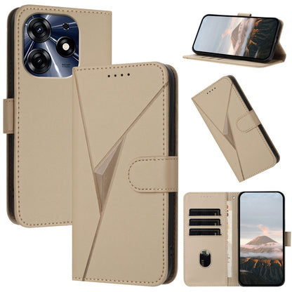 Triangle Pattern Buckle Clasp Leather Phone Case, For Tecno Camon 20 Premier, For Tecno Camon 20 / Camon 20 Pro 4G, For Tecno Spark 10C, For Tecno Spark 10 4G, For Tecno Spark Go 2023, For Tecno Spark 10 Pro, For Tecno Pova 4, For Tecno Pova 2