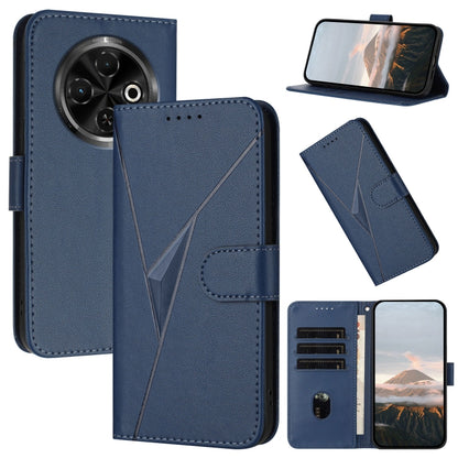 Triangle Pattern Buckle Clasp Leather Phone Case, For Tecno Pova 6 Neo 5G / Spark 30 5G, For Tecno Spark 30 Pro 4G, For Tecno Spark 30 4G, For Tecno Spark Go 5G 2025 / Hot 60i 5G, For Tecno Spark Go 2025, For Tecno Spark 30C, For Tecno Pova 6 Neo      ...
